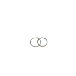 Aros lisos de Plata 10mm