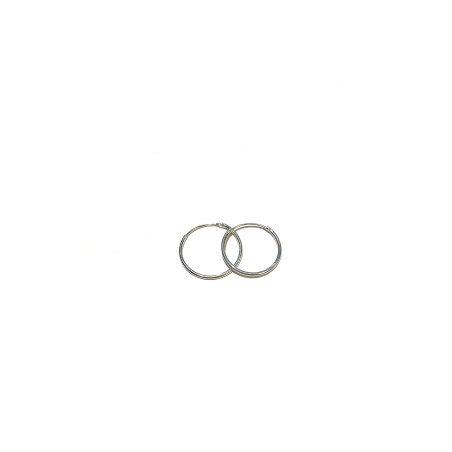 Aros lisos de Plata 10mm