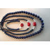 Lapiz lazuli stone necklace